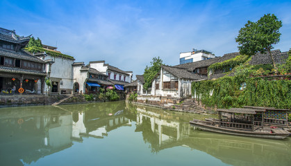 Fototapeta premium Deqing Ancient Town, Zhejiang, China