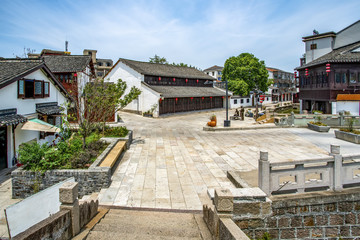 Naklejka premium Deqing Ancient Town, Zhejiang, China