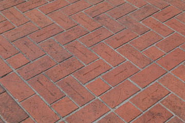 Brick plaza
