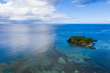 Top view Cape Hirakubozaki in Ishigaki island