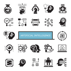artificial intelligence icons