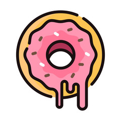 Donut LineColor illustration