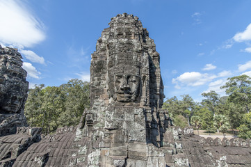 Fototapeta premium The Bayon Smile