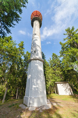 Lighthouse at Cape Yuminda in Estonia height 24 m and diameter 2 m was built in 1937