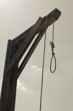 gallows punishment method in wild west