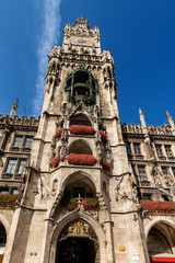 Obraz premium Neue Rathaus - New Town Hall - Munich Germany