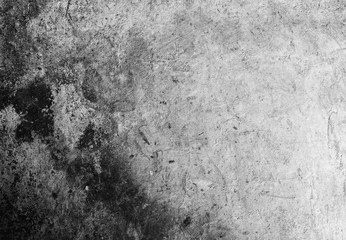Cement concrete with scratches. Old background wall.