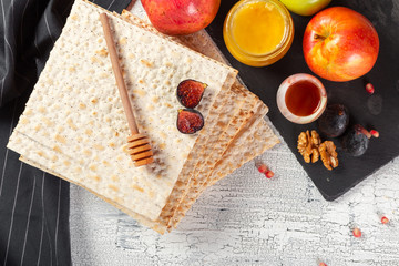 traditional Jewish kosher matzo for Easter pesah