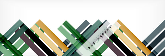 Color stripes and lines, geometric abstract background