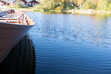 湖とボート・フィンランド