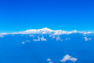 The Himalayas mountain range.