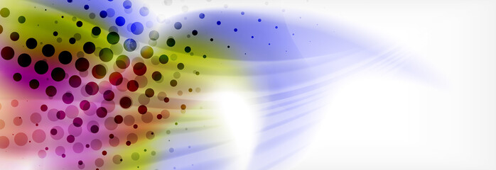 Obraz premium Abstract background holographic liquid colors design