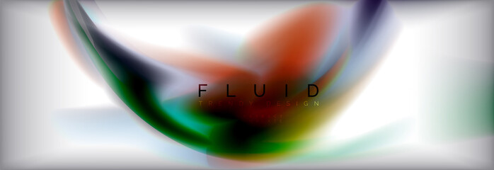 Abstract background holographic liquid colors design