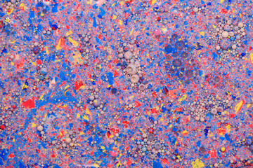 Creative background with abstract oil painted waves