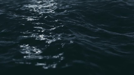 Stormy rough sea