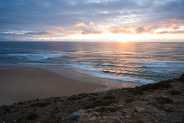 Obraz premium Sunset in Monte Clerigo