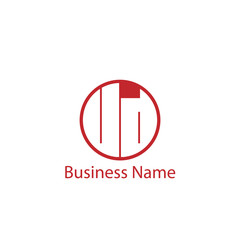 Initial Letter UD Logo Template Design