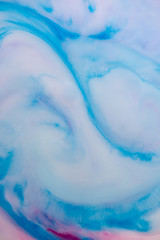 Creative background with abstract oil painted waves