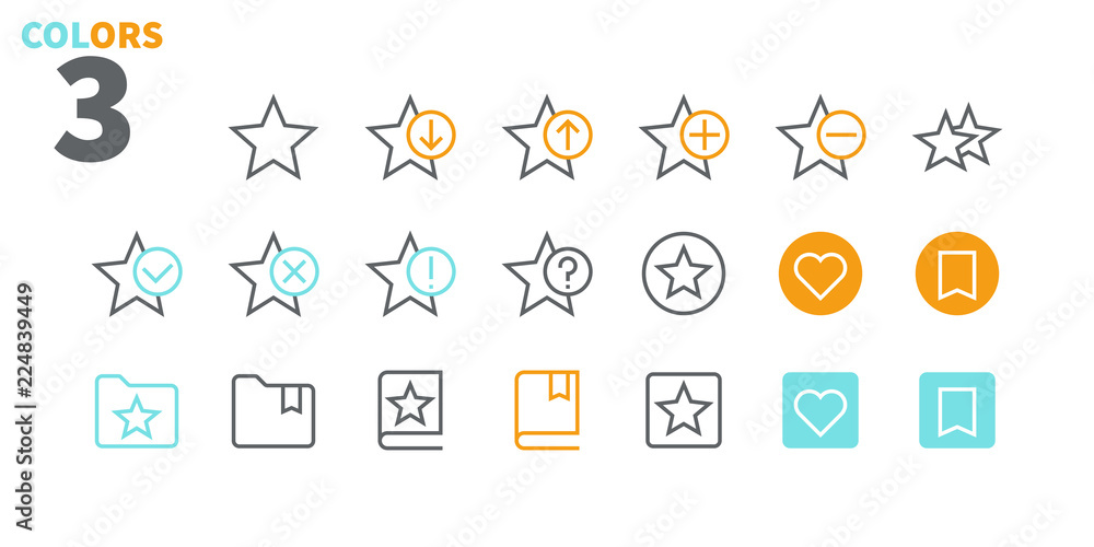 Poster bookmarks & tags ui pixel perfect well-crafted vector thin line icons 48x48 ready for 24x24 grid for