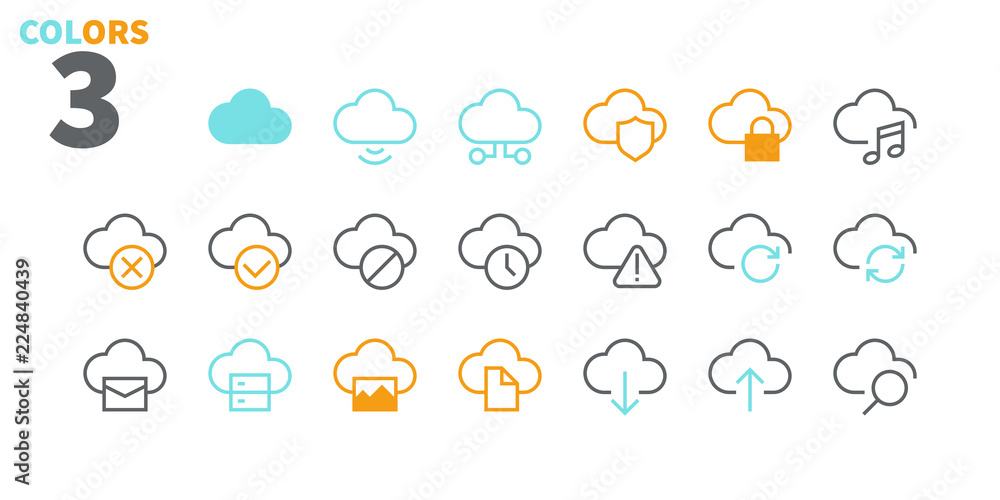 Poster network ui pixel perfect well-crafted vector thin line icons 48x48 ready for 24x24 grid with editabl