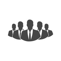 People icon, Group icon, Group of people or group of users