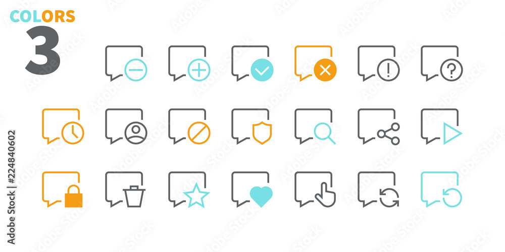 Poster messages ui pixel perfect well-crafted vector thin line icons 48x48 ready for 24x24 grid for web gra