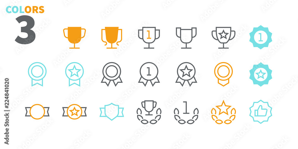 Poster awards ui pixel perfect well-crafted vector thin line icons 48x48 ready for 24x24 grid for web graph