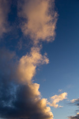 The sky at dawn