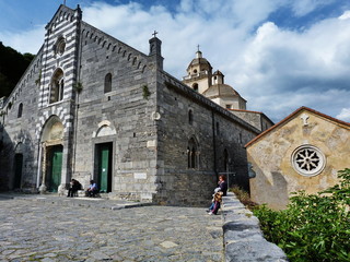 San Lorenzo church, Portovenere, Liguria, Italy