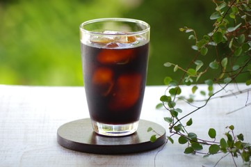 アイスコーヒー　iced coffee