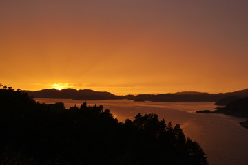 Obraz premium Sonnenuntergang