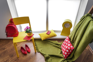 Cozy place for rest near window