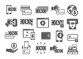 Payment icons set