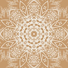 круглый паттерн шаблон