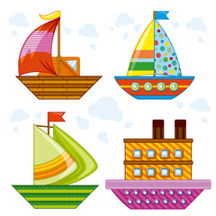 Fototapeta premium sailing ship