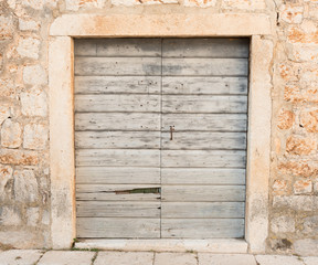 Old rustic door