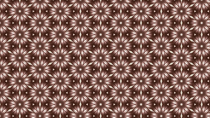 ブロンズフラワーパターン / Bronze Floral Pattern