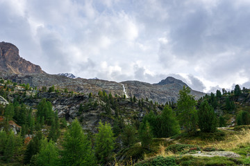 Idyllic view of Adamello Brenta National Park, South Tyrol / Italy
