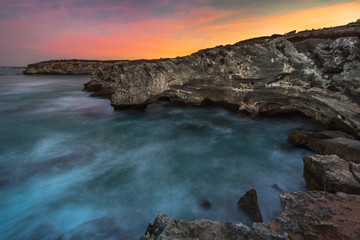 Arniston Rocks Sunrise