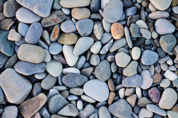 pebbles on the beach