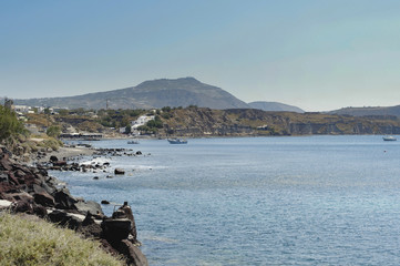 Plage santorin