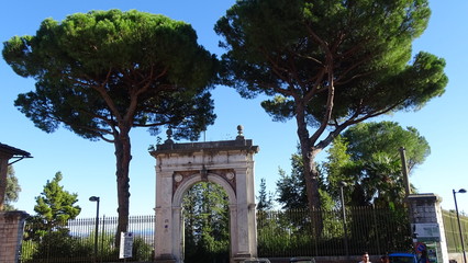 Fototapeta premium arc of siena, italy