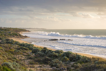 Mandurah Beach at Sunset