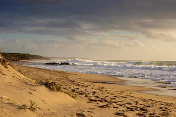 Mandurah Beach at Sunset