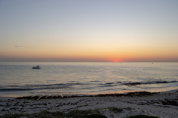 Fototapeta premium SUnset at the beach
