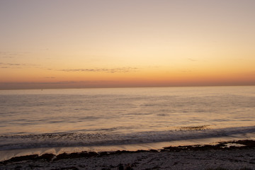 Sunset at the beach