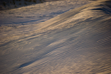 Beautiful dunes at Lancelin suset lights