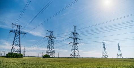 High voltage post or High voltage tower