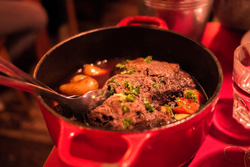 honey beef cheek essen fleisch lyon restaurant