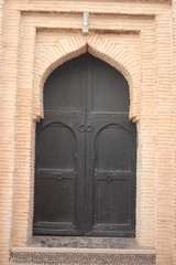 old door of church